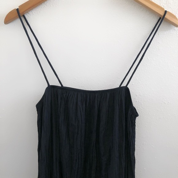 MODERN CITIZEN Solange Crinkled Maxi Dress Size Large - Picture 4 of 8